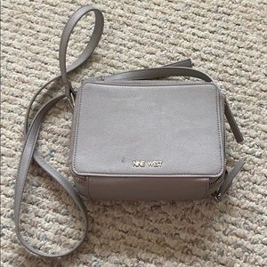 Nine West grey crossbody bag